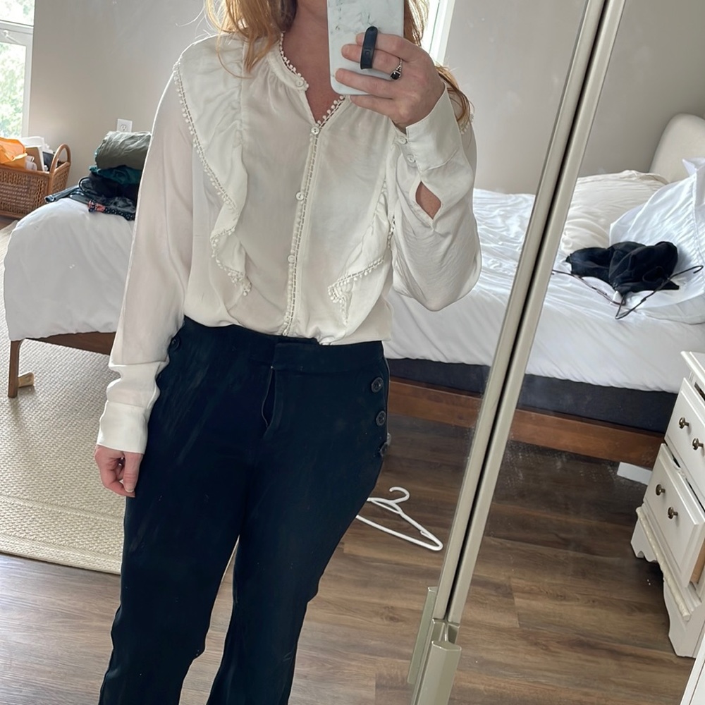 Cream Dress Shirt